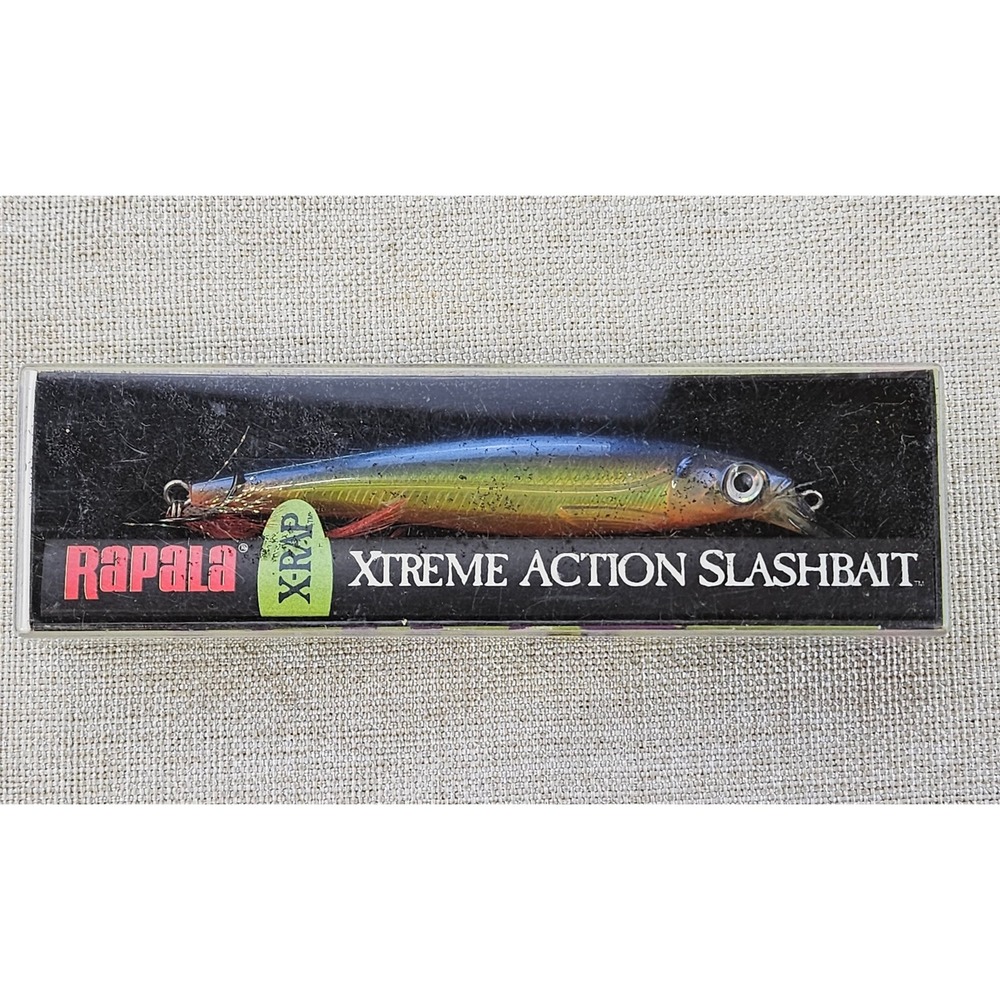 Rapala X‎ Rap XR10 G Gold Suspending Fishing Lure Xtreme Action Slashbait